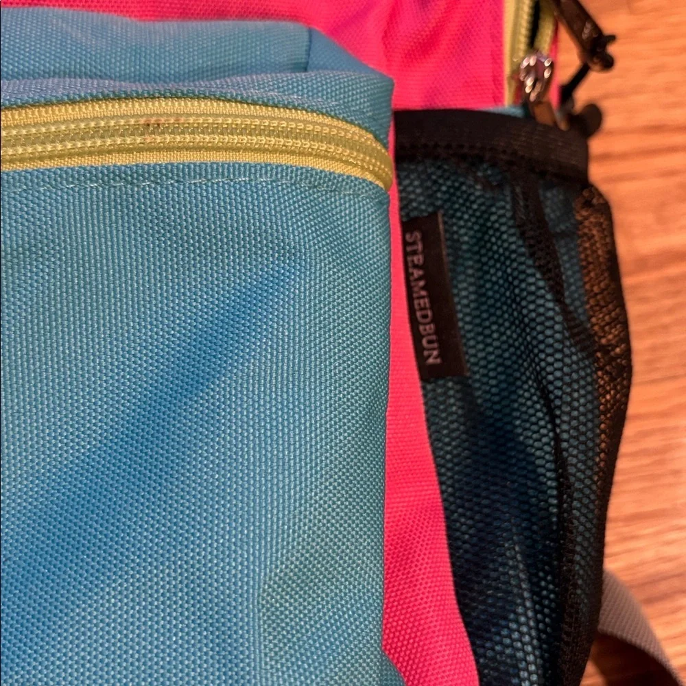 Steamed Bun small Kids Pink and Blue Backpack